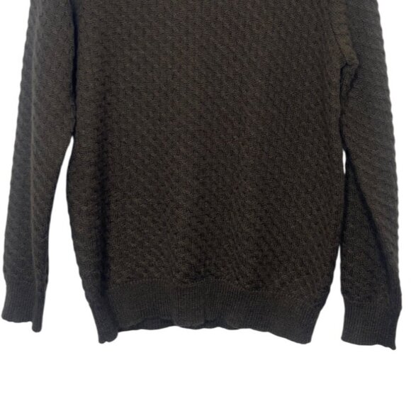 Morgan City Cashmere Blend Turtleneck Sweater Womens Large Brown New WOT - Picture 4 of 7